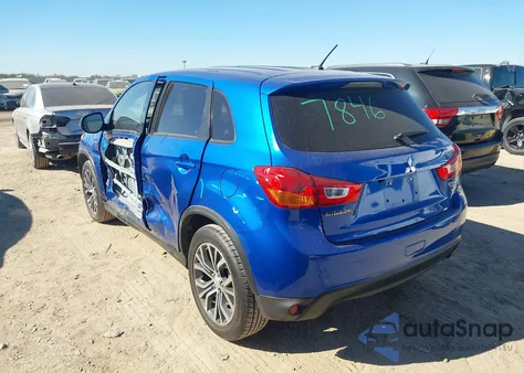 2016 Mitsubishi Outlander Sport 2.4 Es/2.4 Se из США, поврежденный, VIN JA4AP3AW2GZ047843